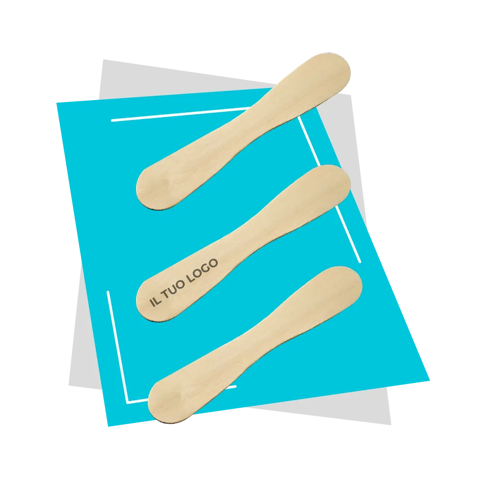 Stecchi gelato personalizzati con logo